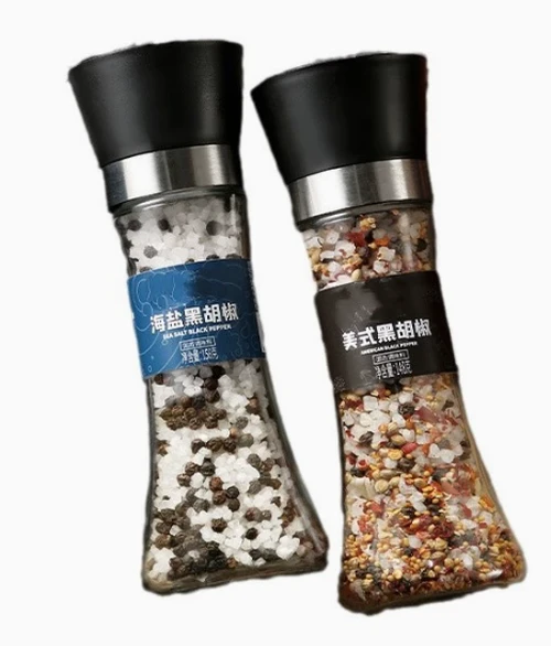 Edible sea salt and Pepper